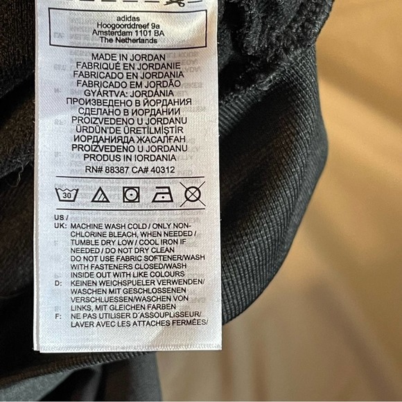 Adidas track jacket black and white - Size XS - Picture 14 of 15